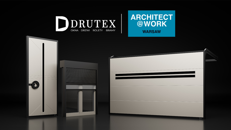 DRUTEX debiutuje na Architect@Work w Warszawie – krok w stronę architektów